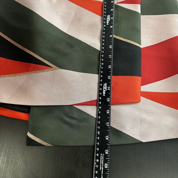 Ted Baker Redda Sahara Faux-Wrap Skirt Lined Zip Size 2 US 6 Holiday Christmas - Picture 16 of 16